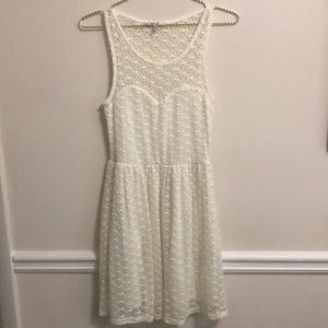 Cream Lace Dress